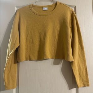 Aritzia “sunday best” cropped long sleeve • Size large • $30